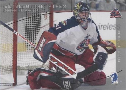 2003-04 In the Game Be A Player Memorabilia - Pascal Leclaire #150