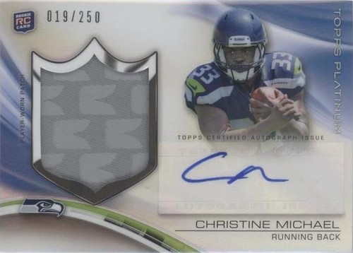 2013 Topps Platinum Christine Michael #ARP-CM