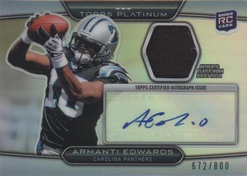 2010 Topps Platinum Armanti Edwards #ARP-AE