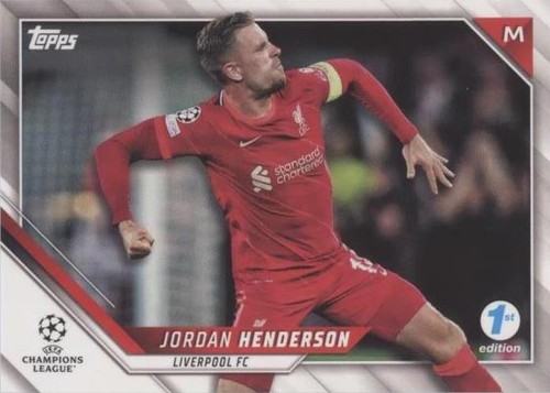 2021-22 Topps UCL Collection 1st Edition Jordan Henderson #133