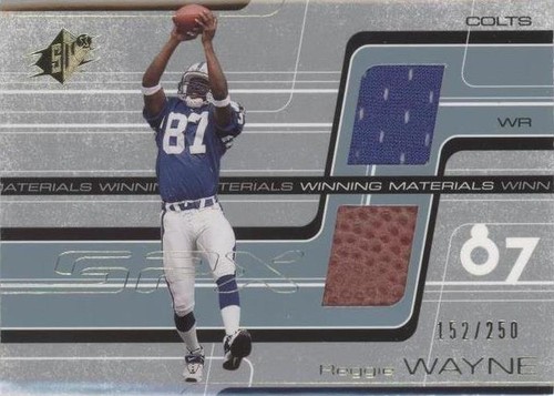 2001 SPx Reggie Wayne #WM-WA