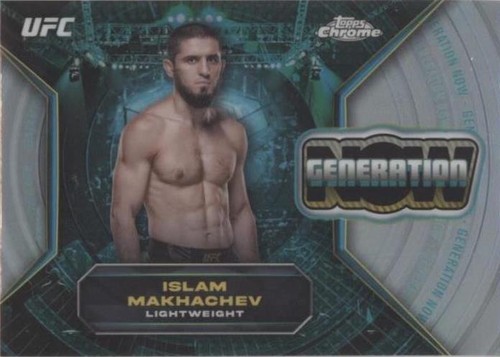 2024 Topps Chrome UFC - Islam Makhachev #GNW-3