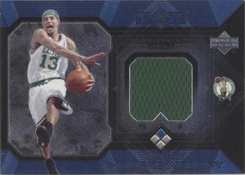 2004-05 Upper Deck Black Diamond - Delonte West #BDJ-WE