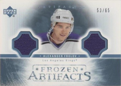 2005-06 Upper Deck Artifacts - Alex Frolov #FAD-AF