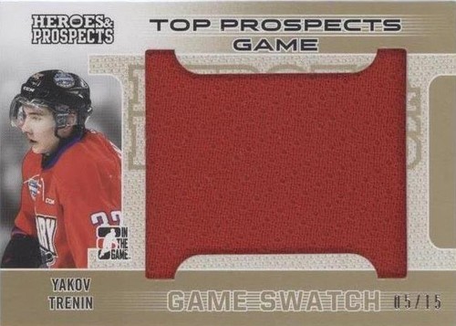 2014-15 In the Game Heroes and Prospects - Yakov Trenin #TPJ-15