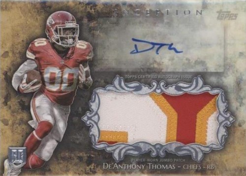 2014 Topps Inception De'Anthony Thomas #IAJP-DT
