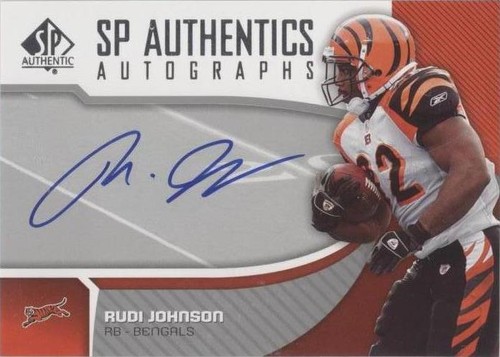 2006 SP Authentic Rudi Johnson #SP-RJ