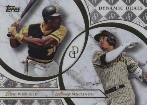 2024 Topps Dynamic Duals - Dave Winfield Manny Machado #25