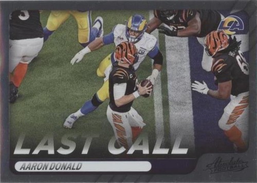 2022 Panini Absolute Aaron Donald #LC-16