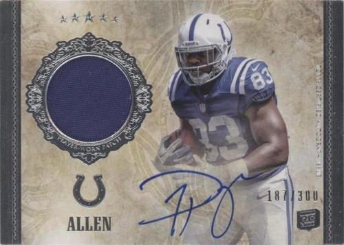 2012 Topps Five Star Dwayne Allen #190
