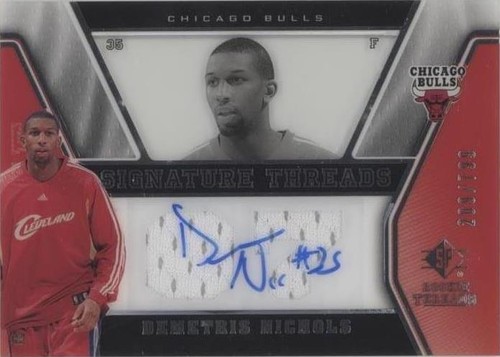 2007-08 SP Rookie Threads - Demetris Nichols #83