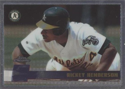 1996 Topps Chrome - Rickey Henderson #159