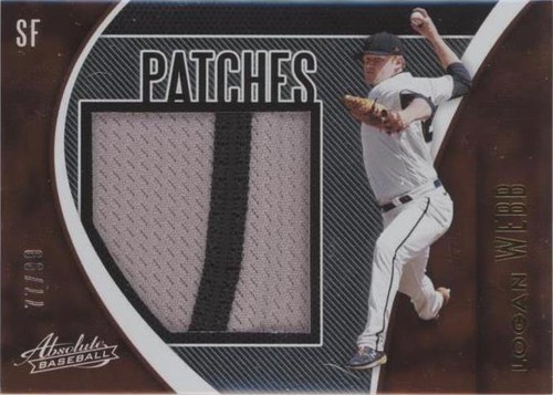 2021 Panini Absolute - Logan Webb #PAT-LW