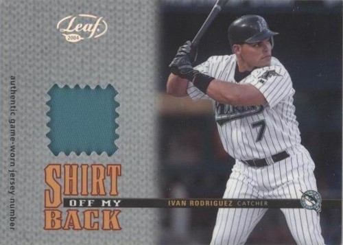 2004 Leaf - Ivan Rodriguez #SOMB-3