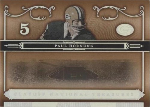 2006 Playoff National Treasures Paul Hornung #26