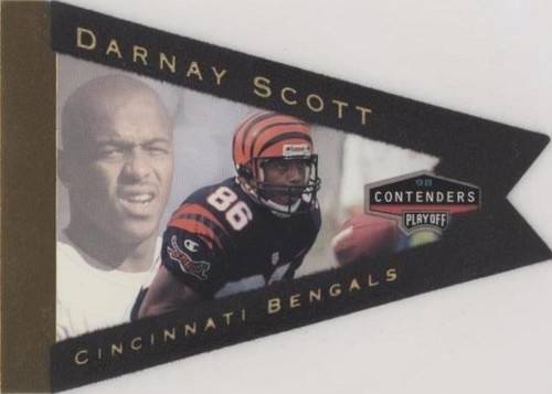 1998 Playoff Contenders Darnay Scott #18
