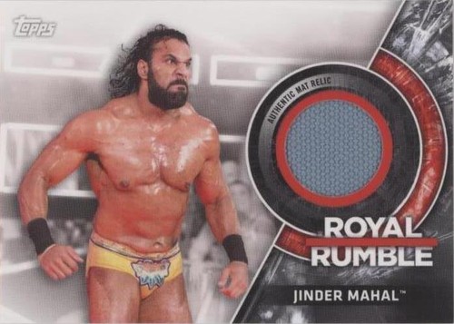 2018 Topps WWE Then Now Forever - Jinder Mahal #MRRR-JM