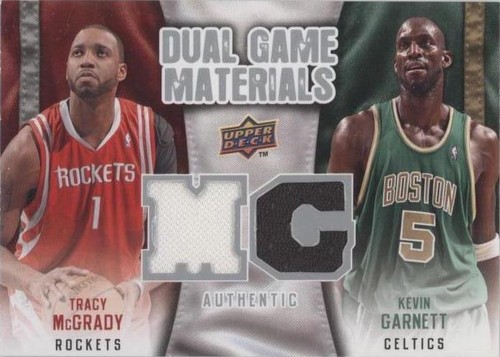 2009-10 Upper Deck - Kevin Garnett/Tracy McGrady #DG-GM
