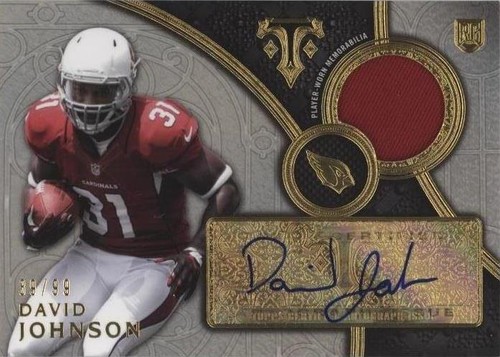 2015 Topps Triple Threads David Johnson #TTRAR-DJO