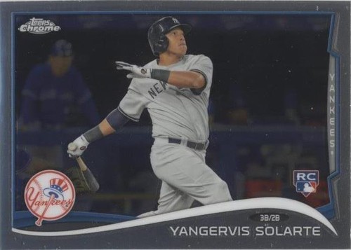 2014 Topps Chrome - Yangervis Solarte #126