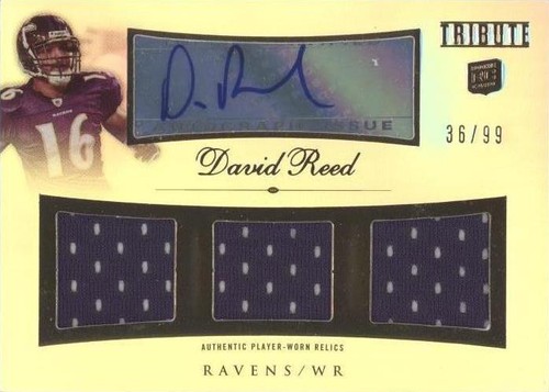 2010 Topps Tribute David Reed #ATR-DRE