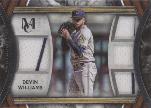 2022 Topps Museum Collection - Devin Williams #SPPPQR-DW