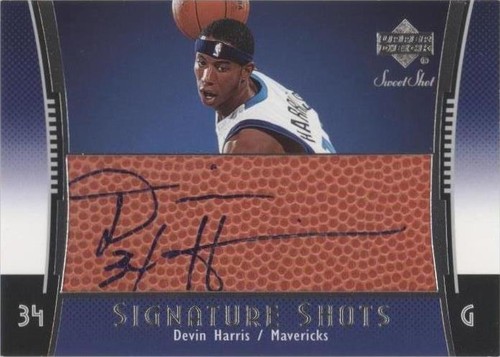 2004-05 Upper Deck Sweet Shot - Devin Harris #SS-DE