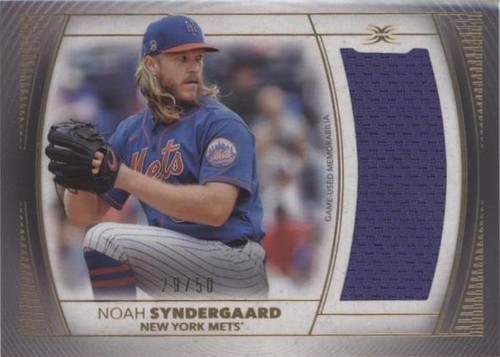 2021 Topps Definitive Collection - Noah Syndergaard #DJR-NSY