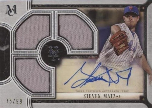 2018 Topps Museum Collection - Steven Matz #TRA-SM