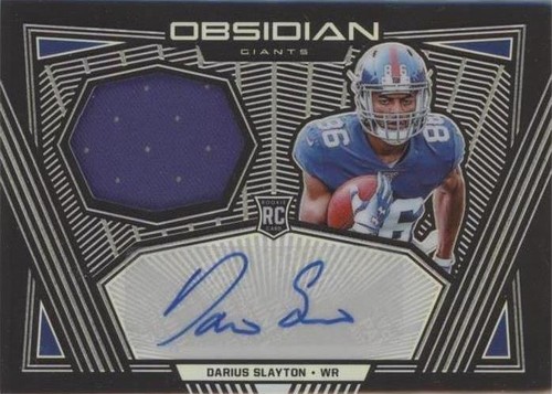 2019 Panini Obsidian Darius Slayton #RJA-DSL