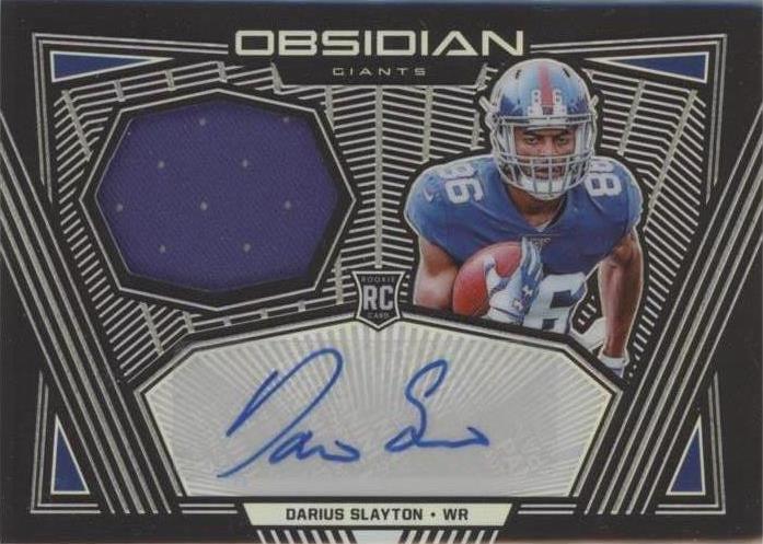 2019 Panini Obsidian Darius Slayton #RJA-DSL