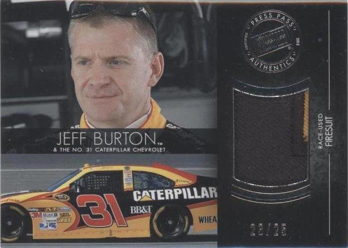 2012 Press Pass Redline - Jeff Burton #RL-JB