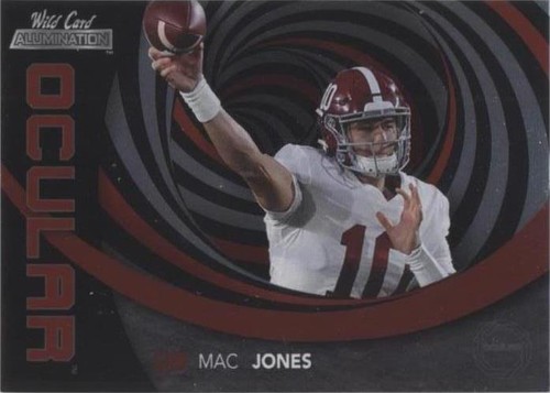 2021 Wild Card Alumination Mac Jones #OC-4