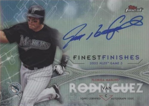 2017 Topps Finest - Ivan Rodriguez #FINA-IR