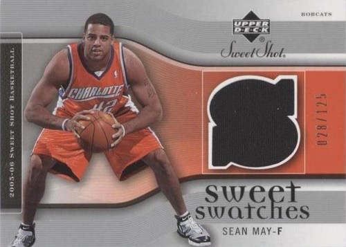 2005-06 Upper Deck Sweet Shot - Sean May #SW-SM
