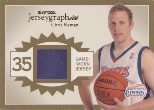 2003-04 Skybox Autographics - Chris Kaman #J-CK