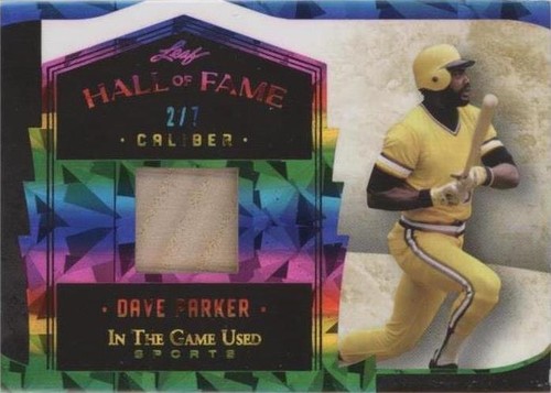 2022 Leaf In The Game Used Sports - Dave Parker #HC-07