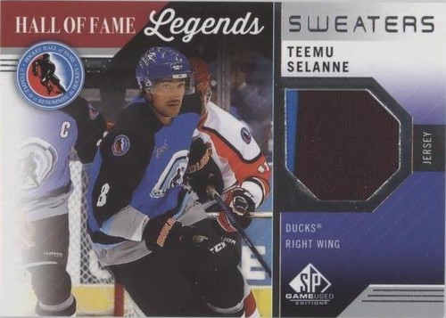2021-22 Upper Deck SP Game Used - Teemu Selanne #HOF-TS