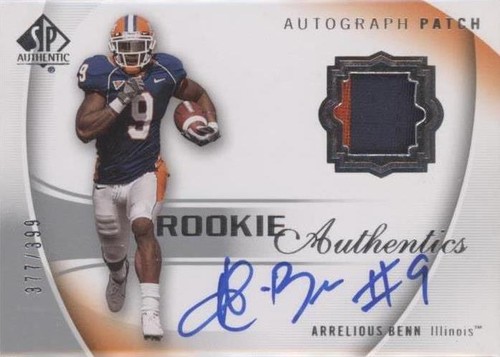 2010 SP Authentic Arrelious Benn #127