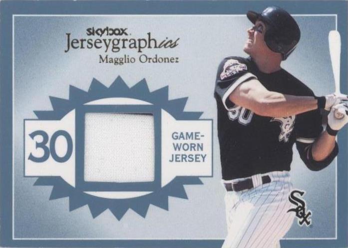 2004 Skybox Autographics - Magglio Ordonez #J-MO