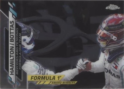 2020 Topps Chrome Formula 1 - Lewis Hamilton Valtteri Bottas #196