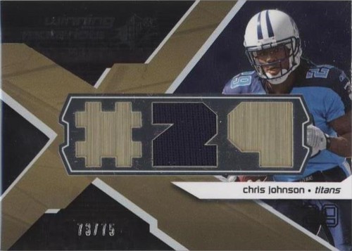 2008 SPx Chris Johnson #WM-CO