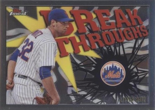 2017 Topps Finest - Steven Matz #FB-SM