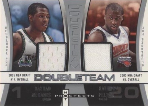 2006-07 Fleer Hot Prospects - Rashad McCants/Raymond Felton #DT-MF