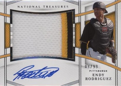 2023 Panini National Treasures - Endy Rodriguez #153
