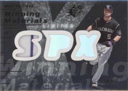 2007 SPx - Matt Holliday #WM-MH