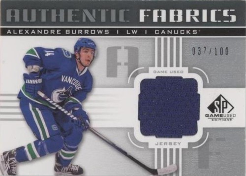 2011-12 SP Game Used Edition - Alexandre Burrows #AF-AB
