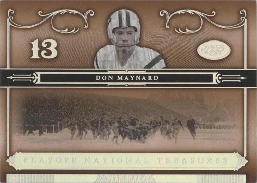 2006 Playoff National Treasures Don Maynard #46