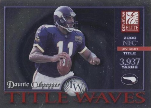 2001 Donruss Elite Daunte Culpepper #TW-23