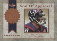 2003 Fleer Snapshot David Carr #2 SA